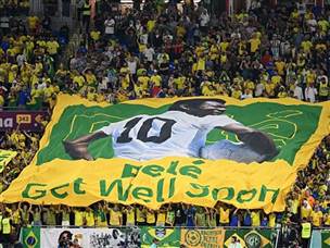 רוחו של פלה ריחפה מעל הדשא (getty)