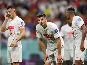 שווייץ נפרדת מהמונדיאל בכאב (getty)