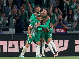 במחצית השנייה חיפה השתלטה על המשחק (צילום: אלן שיבר)