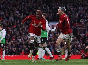 אבל ראשפורד כבש שער שיוויון (GETTY)