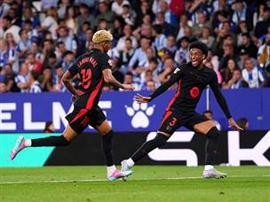 אך לאמין ימאל פרץ את הסכר בדקה ה-53 (Getty)