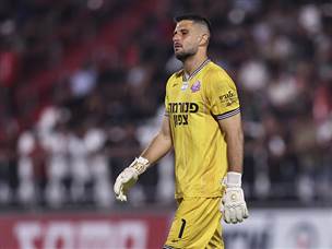 ניב אנטמן. לא הייתה לו הרבה עבודה הערב (מאור אלקסלסי)