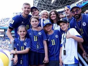 אבל הוא גם חגג 150 הופעות בבוסניה (GETTY)