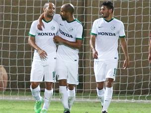 אלברמן כבר הפך לבעל הבית במרכז השדה (צילום: יוסי שקל)