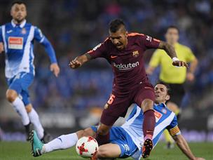 בארסה שלטה, אבל לא הרבתה להגיע להזדמנויות (getty)