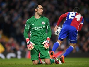 בראבו מאוכזב. סיטי עלתה לרבע עם טעם מר בפה (GETTY)