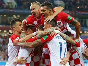 חגיגה קרואטית על הדשא (Getty)