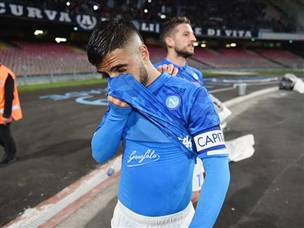 אבל בסוף נאפולי הפסידה, אחרי ההחמצה של אינסינייה (getty, Francesco Pecoraro)