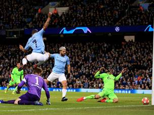 השת"פ המוצלח באירופה? סטרלינג ואגוארו (Getty Images)