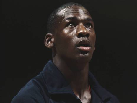 ג'ורדן הצעיר במדי ארה"ב. ברקוביץ' פגש אותו מקרוב (Getty)