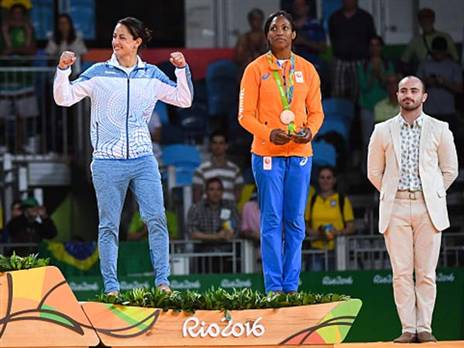 ג'רבי על הפודיום (getty)