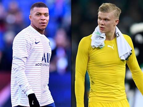 אמבפה והולאנד. רק אחד יגיע, אם בכלל (Getty)