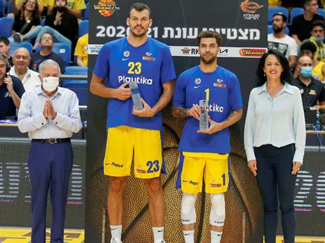 ווילבקין וז'יז'יץ' קיבלו הכרה על העונה המצוינת שלהם בזירה המקומית (אלן שיבר)