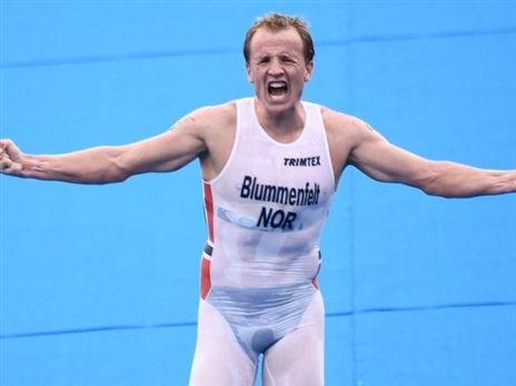 בלומנפלט. מדליית זהב מדהימה (GETTY)