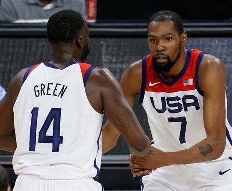 דוראנט וגרין. הדרך לא תהיה קלה (Getty)