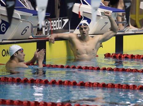 ישחה לצד השמות הגדולים בעולם השחייה. יעקב טומרקין (getty)