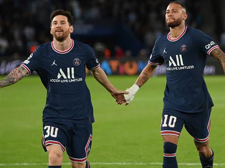 מסי וניימאר. בסוף התאחדו בפריז (GETTY)