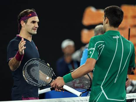 אחד האהובים בהיסטוריה, ואחד שלא שם. רוג'ר פדרר ונובאק ג'וקוביץ' (Getty)