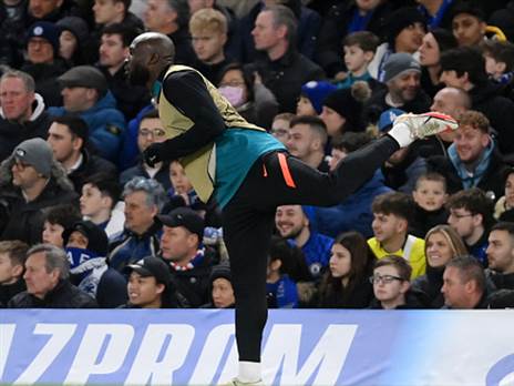 רומלו לוקאקו. לא שותף הערב (GETTY)