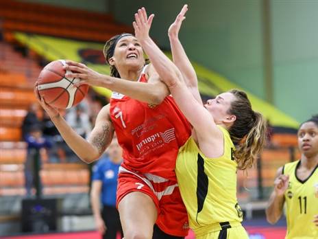 סימס וראשל''צ מעל כולן (קרדיט: מנהלת ליגת העל לנשים בכדורסל)