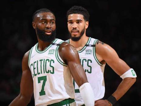 עשו את הצעדים הראשונים לצד הורפורד. טייטום ובראון (GETTY)