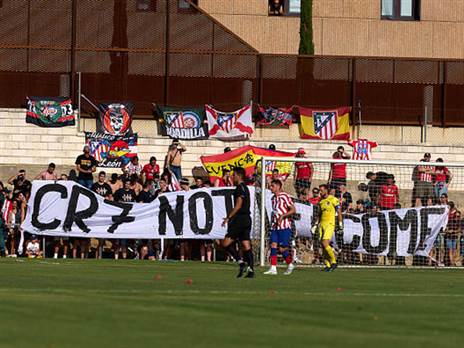 נדחה גם על ידי אוהדי אתלטיקו (GETTY)