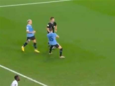 ואלוורדה, חגג מול השופט