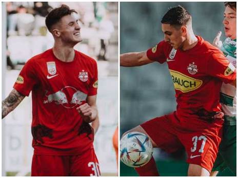 גלוך וחולצת הרוקי, לעומת המדים הרגילים של זלצבורג