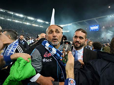 ערב היסטורי לנאפולי וספאלטי (Alessandro Sabattini/Getty Images)