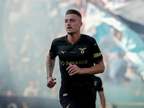 צמד שהשיב את לאציו למקום השני. מילינקוביץ'-סאביץ' (Getty)