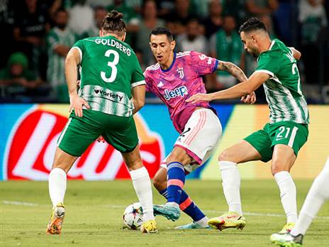 חיפה נגד יובנטוס בעונה שעברה (אלן שיבר)