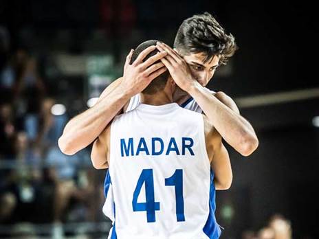 הם הובילו את הנבחרת עד הסוף. אבדיה ומדר (עודד קרני)