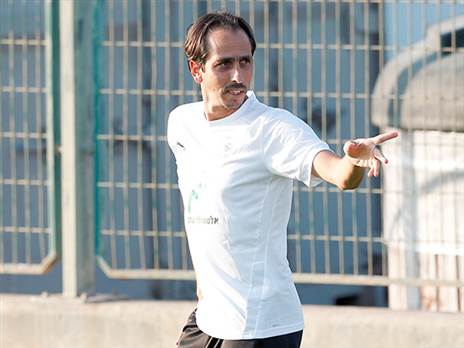 בניון היה באימון (צילום: אלן שיבר)