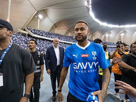 בדרך לפסגה? ניימאר במדי אל הילאל (getty)