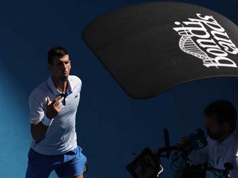 נובאק ג`וקוביץ`. רחוק ממיטבו (Getty)