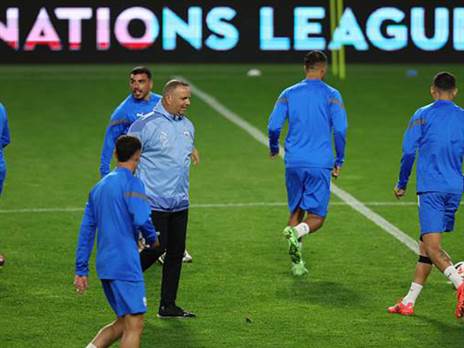 ההכנות של ישראל למשחקי ליגת האומות (GETTY)