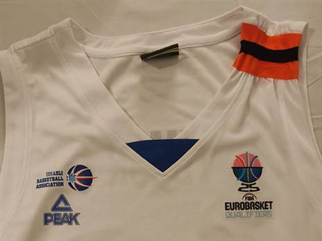 מדי נבחרת ישראל במשחק מחר (איגוד הכדורסל)