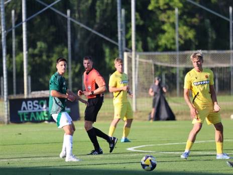 הניסוי הראשון הסתיים בניצחון (באדיבות מכבי חיפה)