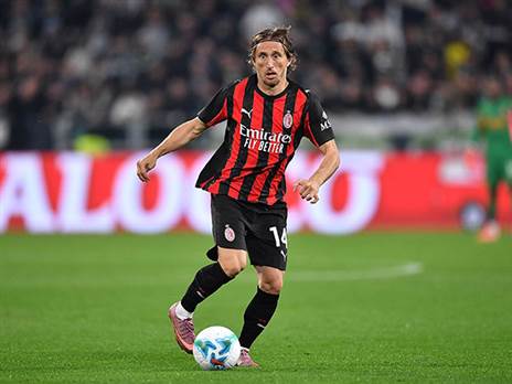 מודריץ` במילאן. חסרונו מורגש (Getty)