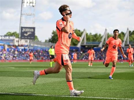 חי, דקה 60: חטאפה - ברצלונה 1:0