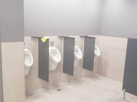 השירותים המשופצים