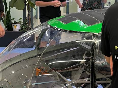 הרכב הסולארי הישראל הראשון במרוץ 24 השעות iLumen European Solar Challenge