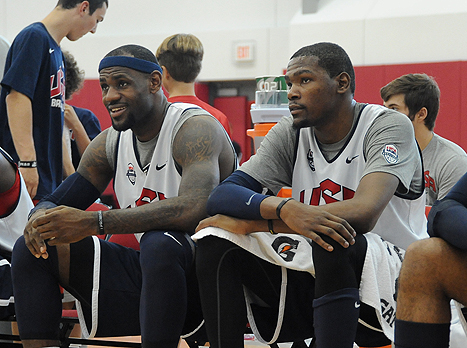 ג'יימס ודוראנט, הכל יסתדר עד המשחקים? (gettyimages)
