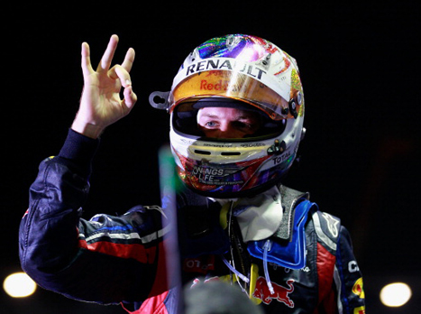 פול פוזישן לאלוף העולם. פטל (gettyimages)