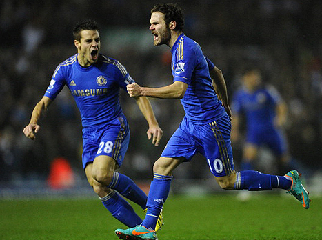 צ'לסי. פייבוריטית לזכיה בגביע