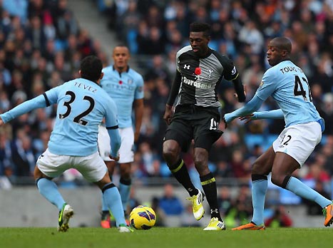 בכל מקרה, הכל מוכן למשחק גדול. סיטי מול טוטנהאם בסיבוב הקודם (gettyimages)