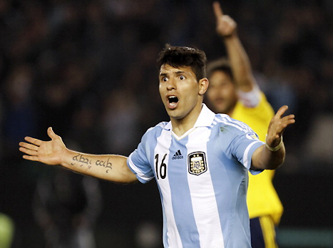 שוב לא מצא את הרשת. אגוארו (gettyimages)