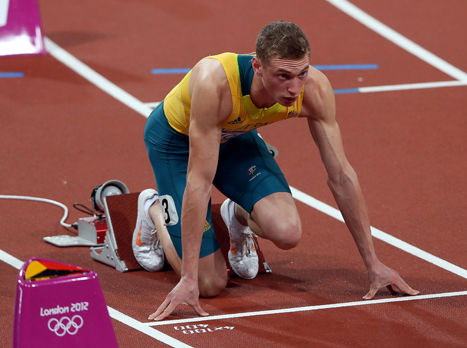 האתלט הנוצץ במכביה. סטיבן סולומון (gettyimages)
