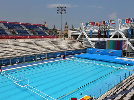 בקרוב זה מתחיל. בברצלונה נערכים לאליפות העולם (gettyimages)