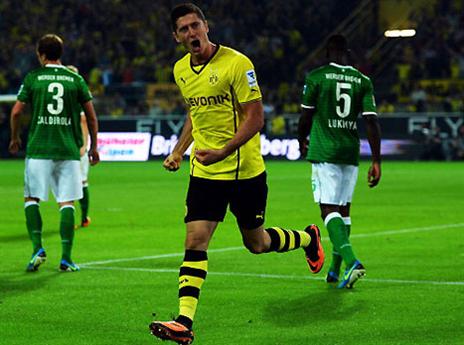 לבאנדובסקי. תמיד במקום הנכון (GETTYIMAGES)